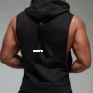 Man Active X OG Gym Oversized Sleeveless Hoodie