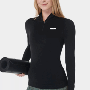 Mindful Flex Half Zip Long Sleeve Top