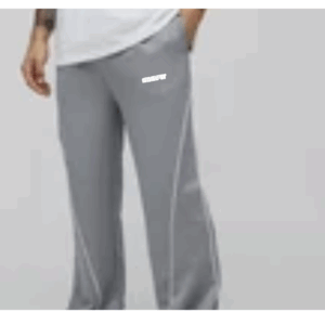 Relaxed Flare Tricot Piping Joggers