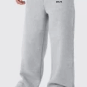 Embossed Worldwide Wide Leg Jogger