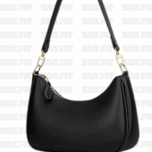 FashionPuzzle Small Crescent Shoulder Bag Underarm Purse