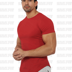 Seamless Waffle Knit Quick Dry Skinny Active Tee