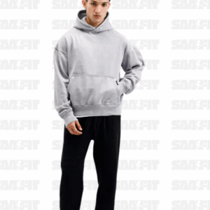 Washed grey essential hoodie