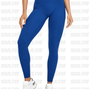 Blue Unified High Waisted Pocket Leggings